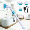Rotating electric cleaning brush